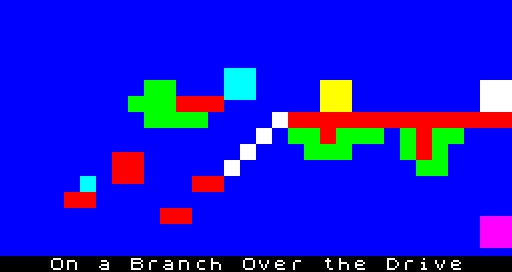 On a Branch Over the Drive