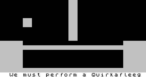 We must perform a Quirkafleeg